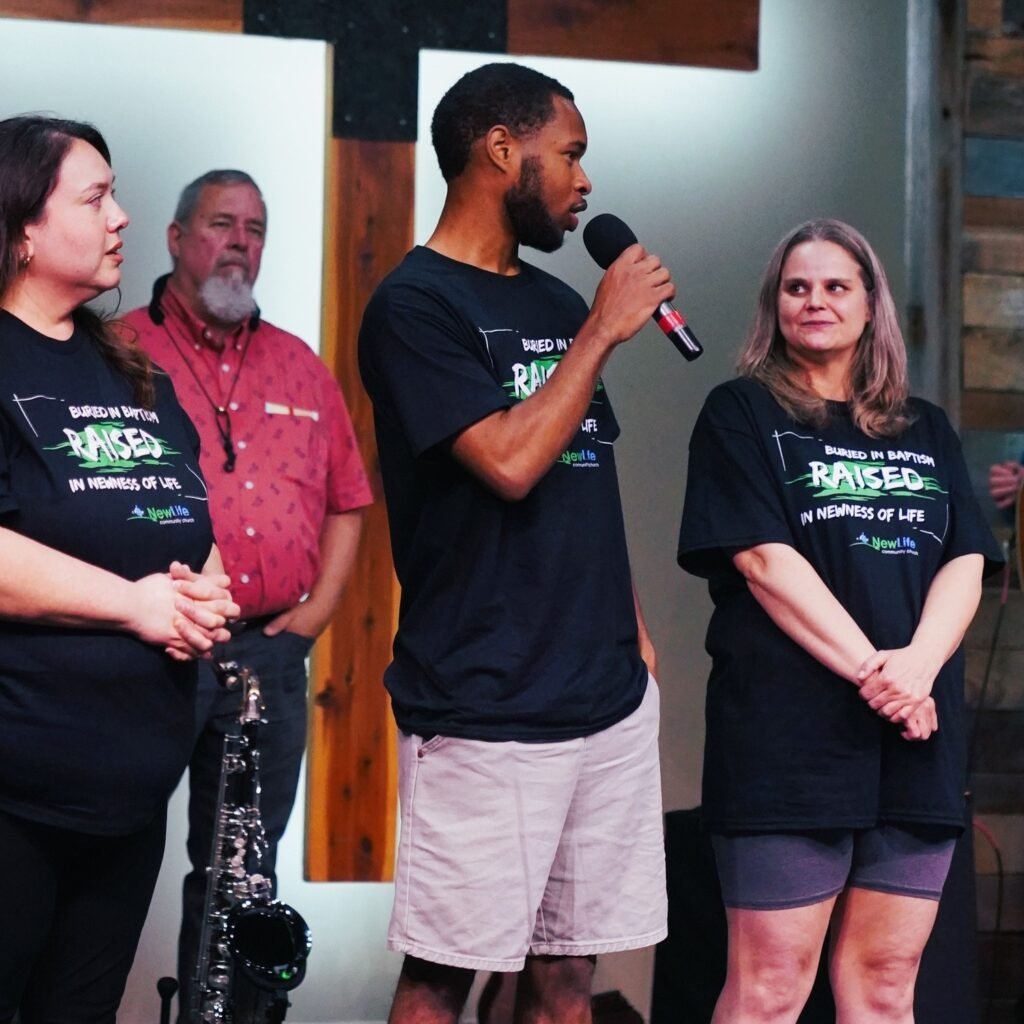 male talking with congregation
