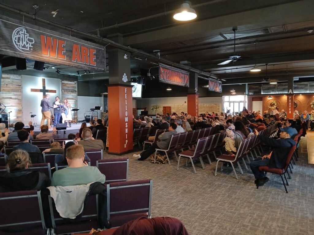 Photo during sunday service